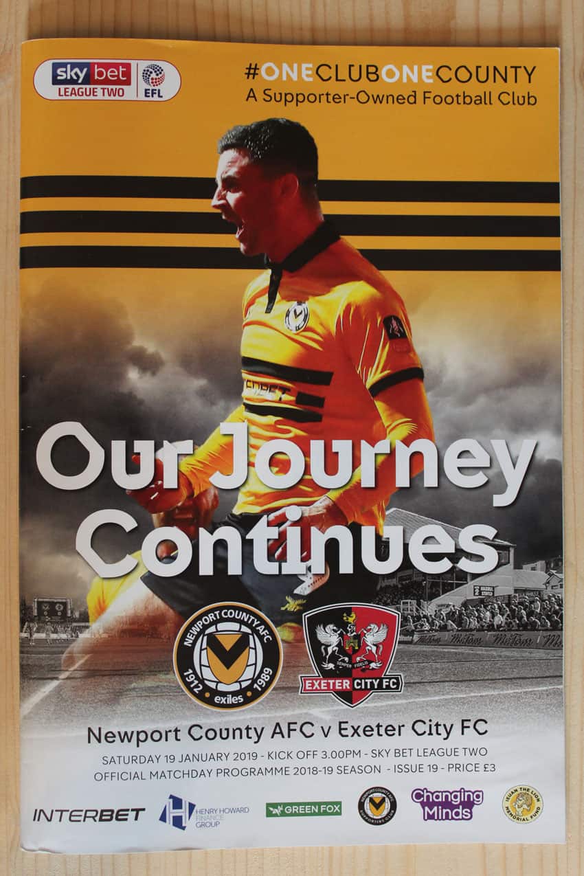 Newport County AFC v Exeter City FC